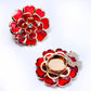 💎 BUY 2 GET 1 FREE! 🎉 Rhinestone Floral Cufflink & Brooch – Chic, Elegant & Versatile Accessory ✨📦