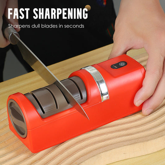 🔪 50% OFF NOW! ⚙️ Automatic Knife Sharpener – Effortless Precision, Safe & Works on All Blades for Lasting Sharpness ✨