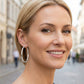 💎 50% OFF NOW! ✨ Diamond-Cut Hoop Earrings for Women – Sparkling, Timeless & Perfect for Any Occasion 💍