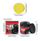 🚗 BUY 2 GET 1 FREE! ⏳ Wheel Shine Balm with Sponge Applicator – Long-lasting wet look, repels brake dust & safe for all wheel types – easy to apply 🛞