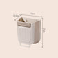 🗑️ 50% OFF NOW! 🧺 Multipurpose Hanging Collapsible Trash Can for Kitchen – Space-Saving, Durable & Perfect for Peels, Waste & Recycling ♻️