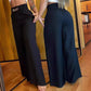 👖 60% OFF NOW! ✨ Women‘s High-Waist Wide-Leg Trousers – Belted Accent, Versatile Look & Comfortable Fit 💃