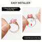 💍 50% OFF NOW! 🛠️ Ring Adjuster for Loose Rings – Invisible & No Glue Needed – Soft silicone, comfy fit & keeps heirlooms secure – perfect for changing finger sizes 👵💕