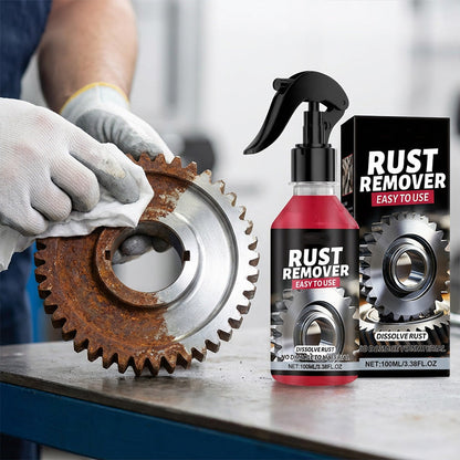 ⏳ BUY 3 GET 1 FREE! 🚗 Multi-Purpose Metal Rust Remover Spray – Dissolves rust quickly, prevents re-corrosion & safe for tools, auto parts or outdoor gear 🛠️