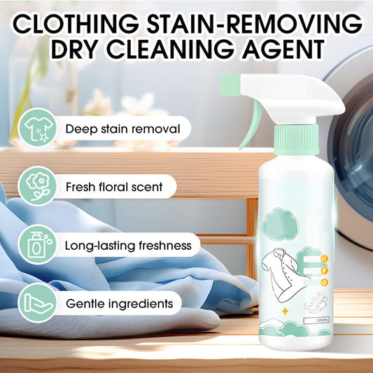🧼 BUY 2 GET 1 FREE! 👔 Emergency Clothing Dry-Cleaning Agent – Instant Stain Treatment, No Water Needed & Fresh Scent ✨