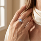💎 BUY 1 GET 1 FREE! ✨ Modern Oval Band – Zirconia accents & sleek finish 💍