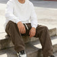 👖 60% OFF NOW! 🌿 Men's Loose-Fit Drawstring Pants with Pockets – Comfortable, Casual & Multiple Pockets 🏠