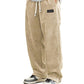 👖 60% OFF NOW! 🌿 Men's Loose-Fit Drawstring Pants with Pockets – Comfortable, Casual & Multiple Pockets 🏠