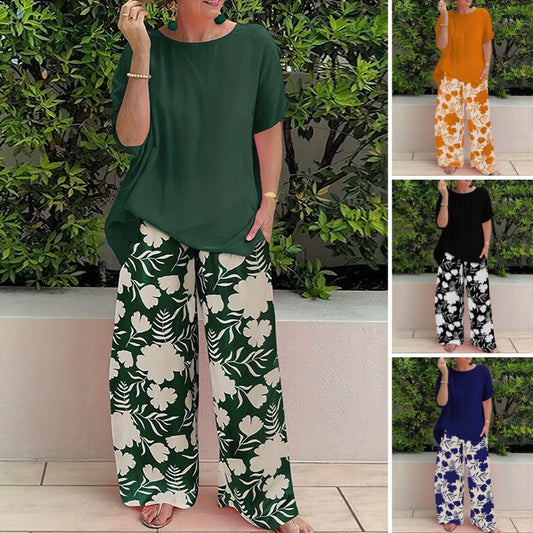 👚 50% OFF NOW! 🌸 Women's Two-Piece Casual Outfit – Soft, breathable & relaxed – Perfect for lounging, travel or casual days – easy matching style 🌿✨
