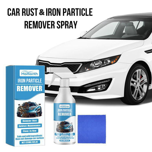 🚗 BUY 2 GET 1 FREE! ✨ Car Rust & Iron Particle Remover Spray – Dissolves Contaminants, Safe on Paint & Restores Smooth Surface for Detailing 🧼