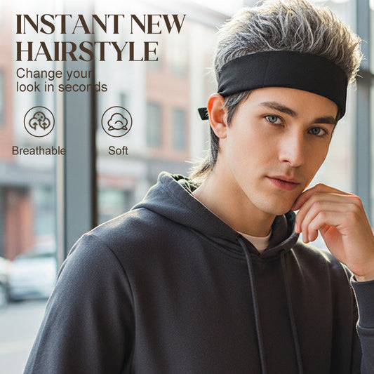 🧢 BUY 1 GET 1 FREE! 🎭 Unisex Hip-Hop Wig Hat – Grunge Style, Soft & Comfortable, Perfect for Parties & Costumes ✨