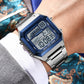 📢 50% OFF NOW! ⌚ Unisex Digital Watch with Square Display & Luminous Backlight – Sleek design, bright backlight & comfortable fit – Perfect for daily wear, sports & travel 💪