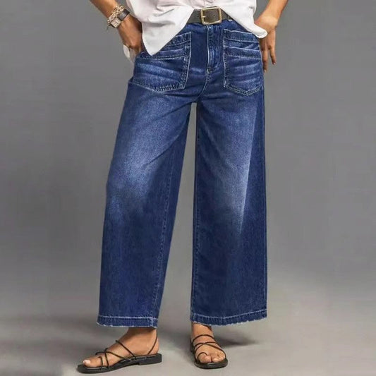👖 60% OFF NOW! ✨ Women‘s Casual High-Rise Wide-Leg Jeans – Flattering Fit, Stretchy Comfort & Effortless Style 👖