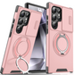 📱 50% OFF NOW! 💎 Magnetic Stand Phone Case for Samsung – Slide camera cover, 360° ring grip & kickstand – Full protection & hands-free viewing ✨
