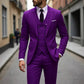 👔 60% OFF NOW! 🕴️ Men's Slim-Fit 3-Piece Suit Set – Tailored Fit, Premium Fabric & Perfect for Formal Occasions 🤵