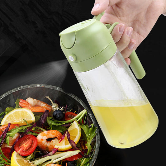 🧴 50% OFF NOW! ✨ Spraying/Pouring Integrated Oil Dispenser Bottle – Dual Function, No-Drip Design & Easy to Clean 👨‍🍳