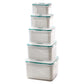 🥗 50% OFF NOW! 🍱 2 in 1 Meal Prep Container – Removable Drainer, Airtight Lid & Perfect for Healthy Eating ❄️