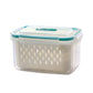 🥗 50% OFF NOW! 🍱 2 in 1 Meal Prep Container – Removable Drainer, Airtight Lid & Perfect for Healthy Eating ❄️