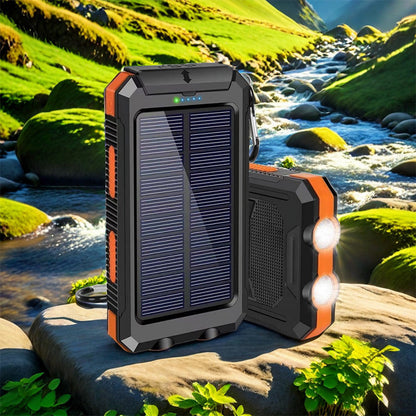 🔋 Save 50%! ⚡ Portable Solar Power Bank – Dual LED & solar charging ✨