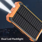 🔋 Save 50%! ⚡ Portable Solar Power Bank – Dual LED & solar charging ✨