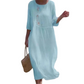 👗 60% OFF NOW! ✨ Women's Casual Loose Midi Dress with Embroidery – Elegant Stitching, Flowy Fit & Daily Comfort 🌸