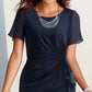 📢📢50% OFF!!⏰Elegant Fashion Solid Color Dress