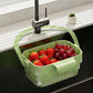 🧺 BUY 3, GET 1 FREE! 🍅 Collapsible Faucet-Hanging Sink Strainer Basket – Hanging, practical & easy to clean – Perfect for fruits, veggies or kitchen utensils – space-saving and versatile 🥦✨