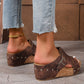 👡 50% OFF NOW! 🥳 Peep Toe Wedge Sandals – Thick platform & slip‑resistant sole – All‑day comfort without sacrificing height – perfect for summer strolls or parties 🌸✨