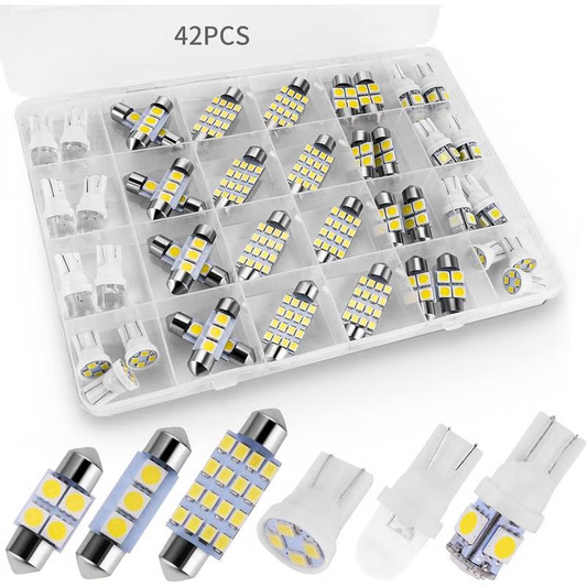 🚗 50% OFF NOW! 💡 42-Piece LED Car Interior Lighting Set – Super bright, multi-color & easy install – Transform your car's interior vibe instantly ✨