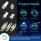 🚗 50% OFF NOW! 💡 42-Piece LED Car Interior Lighting Set – Super bright, multi-color & easy install – Transform your car's interior vibe instantly ✨