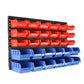 🧺 50% OFF NOW! 🔥 30-Bin Wall Mount Storage Organizer – Space-Saving, Clear Bins & Perfect for Crafts/ Hardware 🏠