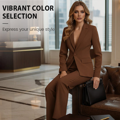 👔 60% OFF NOW! ✨ Women's Blazer & Wide-Leg Pants Set – Chic Office Look, Tailored Fit & Versatile Style 🩳