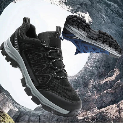 🥾 60% OFF NOW! ⛰️ Men's Lightweight Hiking Shoes – Breathable Mesh, Non-Slip Grip & Cushioned Sole 🌲