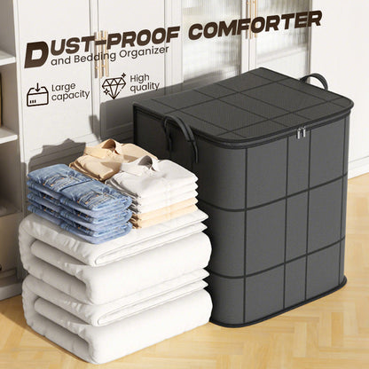 🧺 50% OFF NOW! 🛏️ Dust-Proof Comforter and Bedding Organizer – Large Capacity, Durable Non-Woven Fabric & Foldable Design 🌿