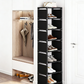 🧹 50% OFF NOW! 🚪 Slim Vertical Shoe Organizer – Narrow footprint & stackable tiers – Anti-scratch coating, perfect for tight spaces – keeps entryway tidy and clutter-free 🌿