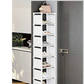 🧹 50% OFF NOW! 🚪 Slim Vertical Shoe Organizer – Narrow footprint & stackable tiers – Anti-scratch coating, perfect for tight spaces – keeps entryway tidy and clutter-free 🌿