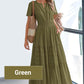 👗 50% OFF NOW! ✨ Smocked Maxi Dress – Great for Travel & Summer Strolls, Comfortable & Stylish ☀️