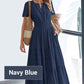 👗 50% OFF NOW! ✨ Smocked Maxi Dress – Great for Travel & Summer Strolls, Comfortable & Stylish ☀️