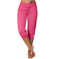 🩳 50% OFF NOW! 😴 Drawstring Waist Cropped Sweatpants for Lounging – Soft Fabric, Relaxed Fit & Comfortable ☁️