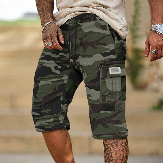 🩳 60% OFF NOW! 🔥 Men's Camouflage Cargo Shorts – Multi-Pocket, Adjustable Waist & Breathable Fabric for Outdoor 🏕️