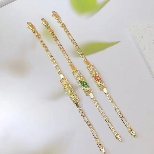 ⌚ 50% OFF NOW! 📿 Figaro Link Bracelet for Men & Women – Stainless Steel, Adjustable Length & Unisex Style 💎