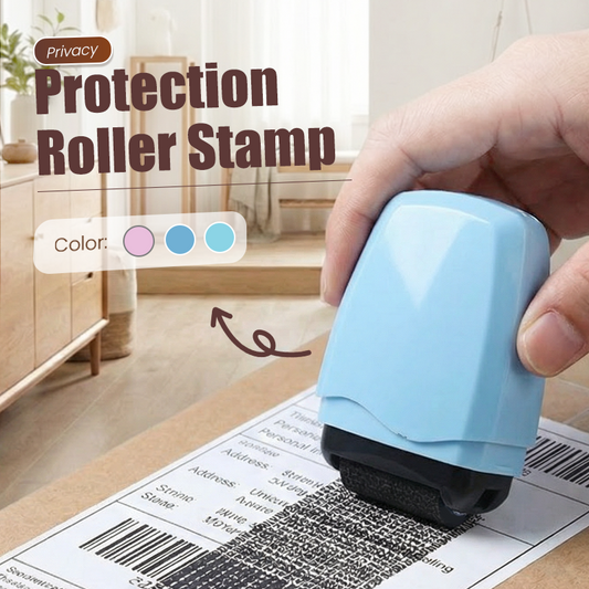 🛡️ BUY 1 GET 1 FREE! 🔏 Privacy Roller Stamp – Hides personal info instantly, refillable & portable – No shredding needed – Keep your data safe ✨