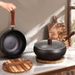 🍲 60% OFF NOW! 🔥 Uncoated Thick Iron Pot with Lid – Even Heat Distribution, Durable Cast Iron & Perfect for Slow Cooking 🥘