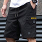 🩳 50% OFF NOW! 🌿 Men's Casual Cargo Shorts with Drawstring – Multi-Pocket Design, Reinforced Seams & Relaxed Fit for Everyday Comfort 🏕️