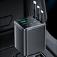 🔋 50% OFF NOW! 🚗 Fast Charging 7-in-1 Retractable Car Charger with Voltage Display – USB-C for Android & Lightning for Apple – organized & efficient charging 📱