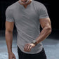 👕 50% OFF NOW! 💪 Casual Solid Color Athletic T-Shirt for Men – Breathable, stretchy & moisture-wicking – perfect for training, running or daily comfort 🏃‍♂️