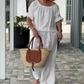 👚 50% OFF NOW! ⏳ Women's Drawstring Top & Pants 2-Piece Set – Relaxed fit & comfortable – Perfect for lounging or everyday style – soft and breathable 🌸👖