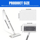 🧹 50% OFF NOW! ✨ Telescopic Flat Dust Mop – Long handle, shark-tooth lock & deep-cleaning microfiber – Perfect for ceiling, cabinets & walls 🏠