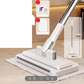 🧹 50% OFF NOW! ✨ Telescopic Flat Dust Mop – Long handle, shark-tooth lock & deep-cleaning – Perfect for ceilings, cabinets & walls 🏠