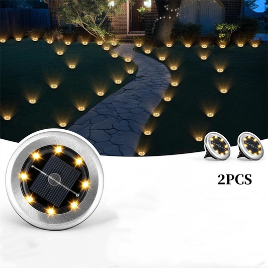 💡 50% OFF NOW! 🥳 2‑Pack Solar Path Lights – 8‑10hrs light & dusk‑to‑dawn – Durable & weather‑resistant – perfect for safe, lit gardens 🌿✨🏡